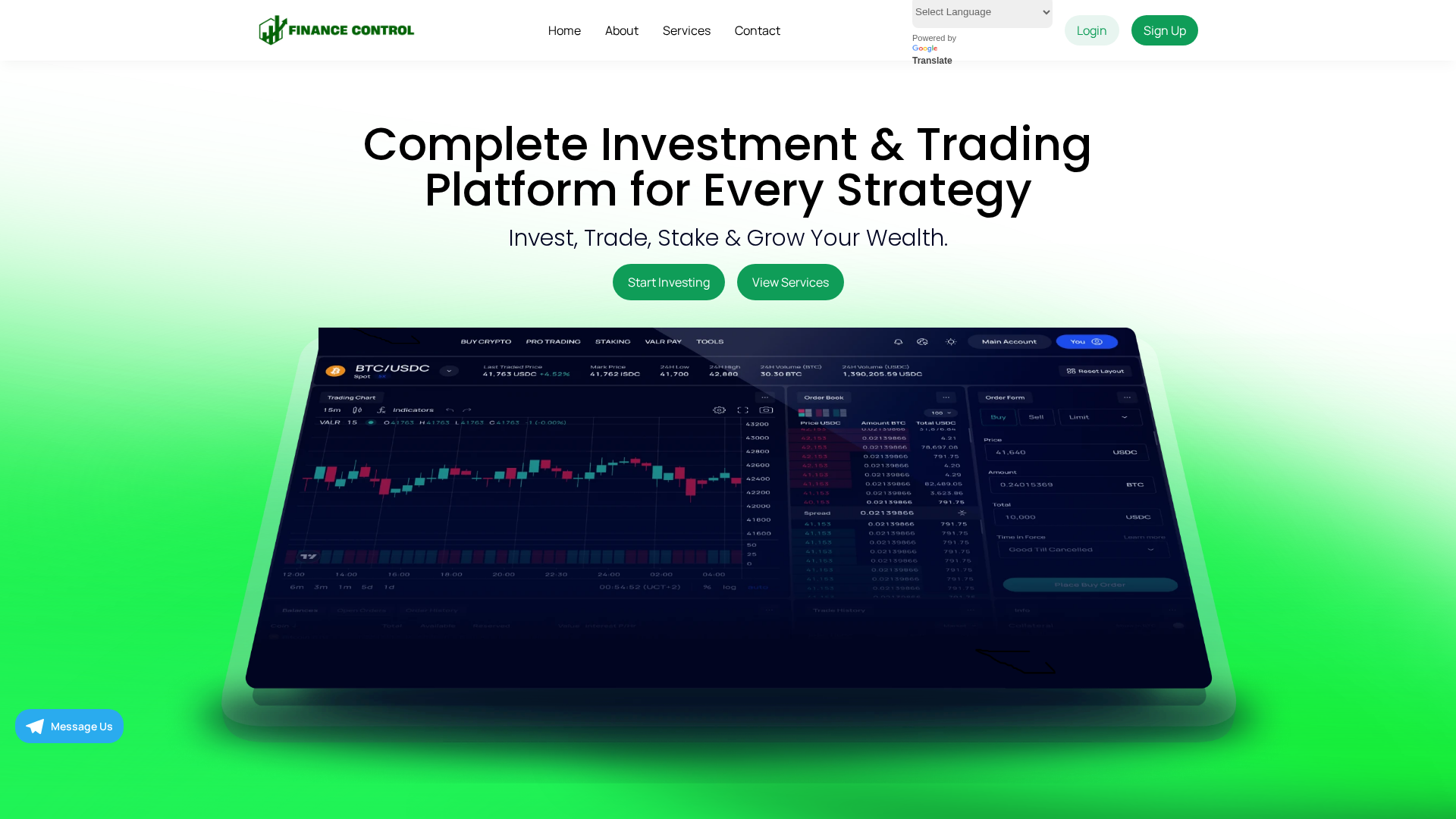 Screenshot of fincontrolinc.com