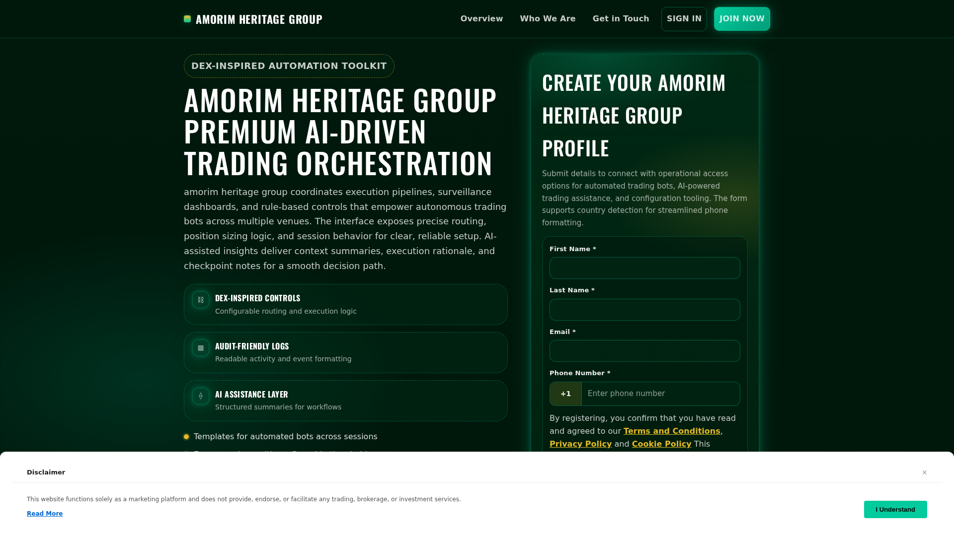 Screenshot of amorimheritagegroup.digital