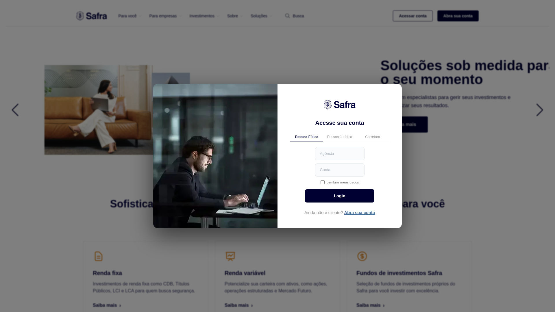 Screenshot of nossocliente.site