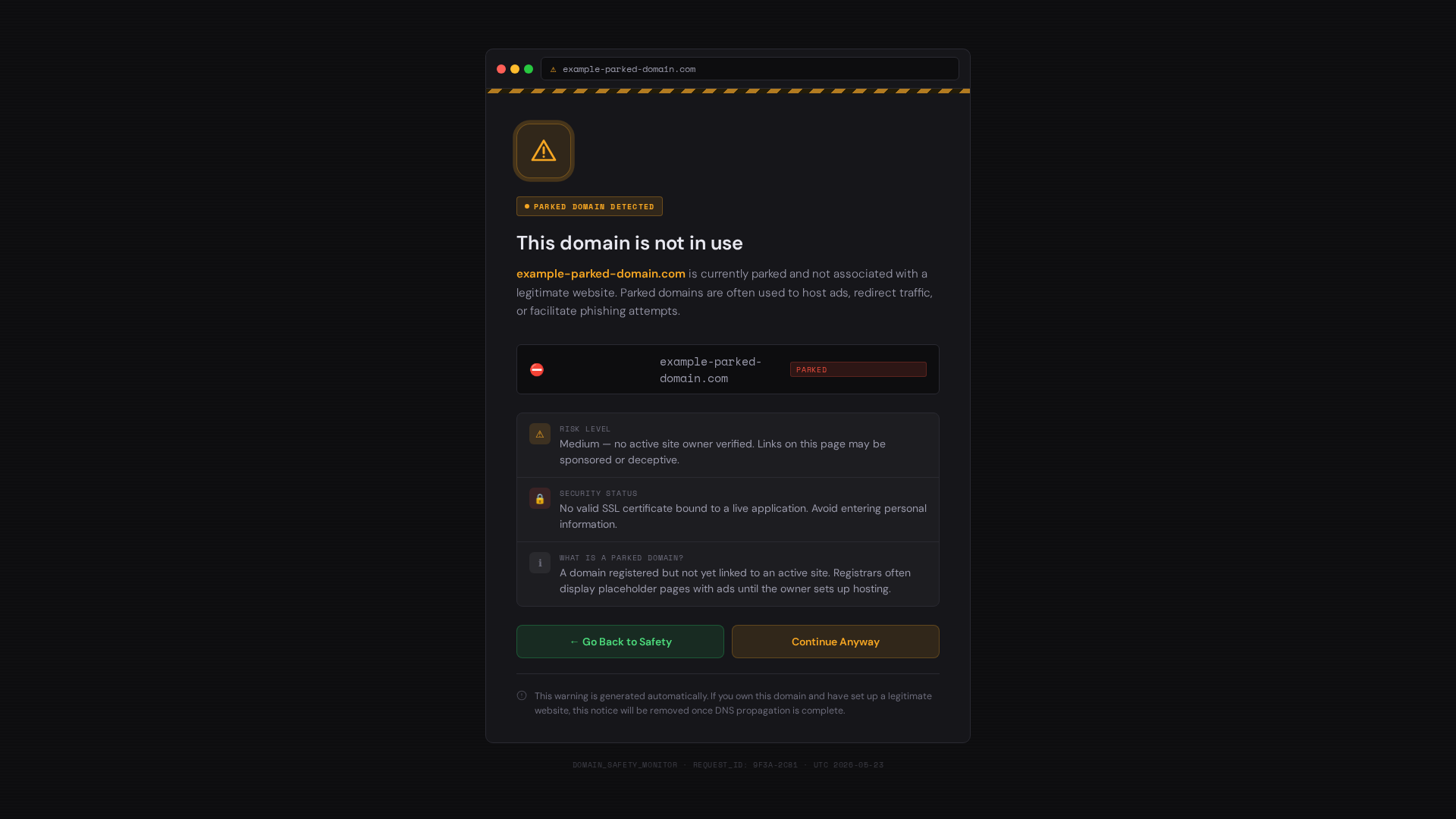 Screenshot of cdn.gosafemode.com