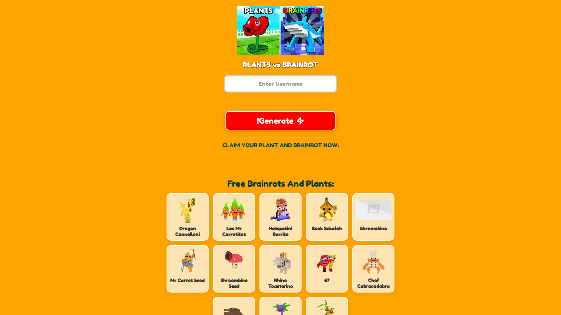Screenshot of plantsbrainrot.blogspot.com