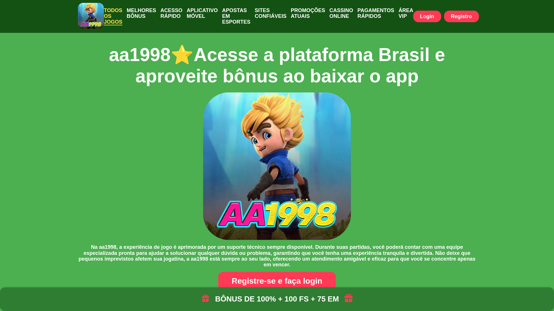 Screenshot of www.aa1998brazil.com