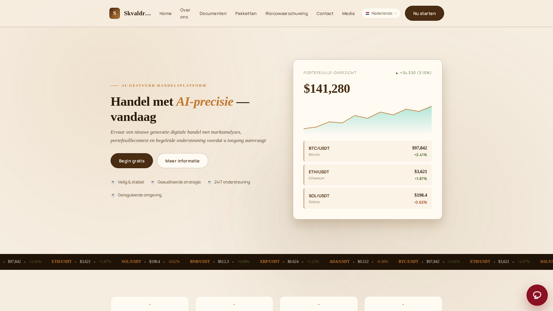 Screenshot of skvaldrevo-netherlands.com