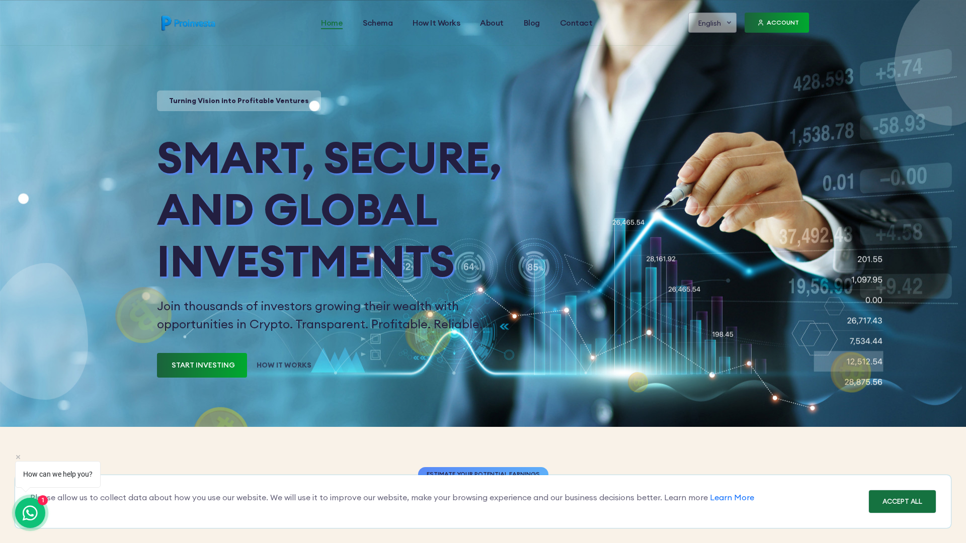 Screenshot of proinvesta.vip