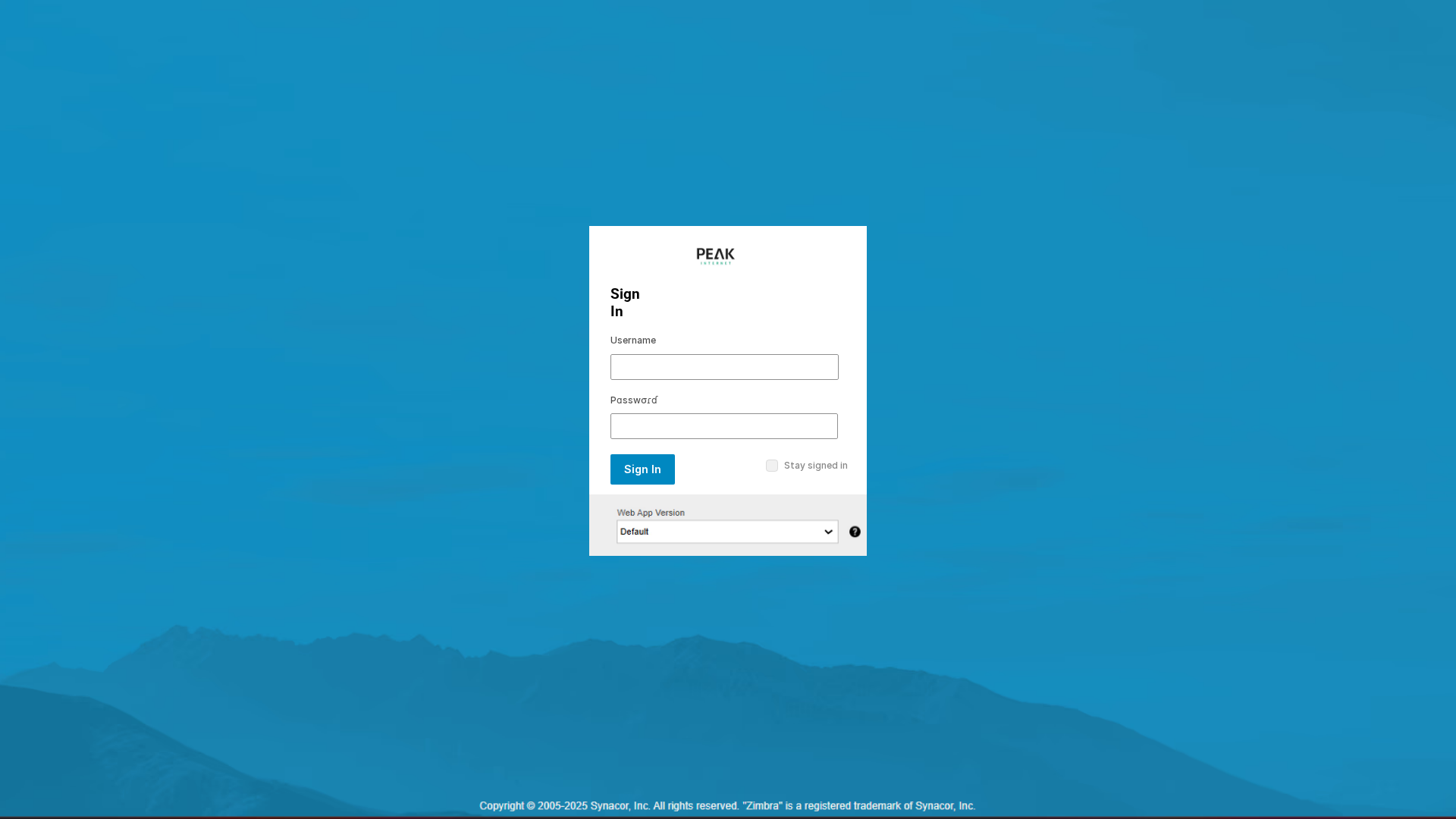 Screenshot of zimpeakorg.framer.website