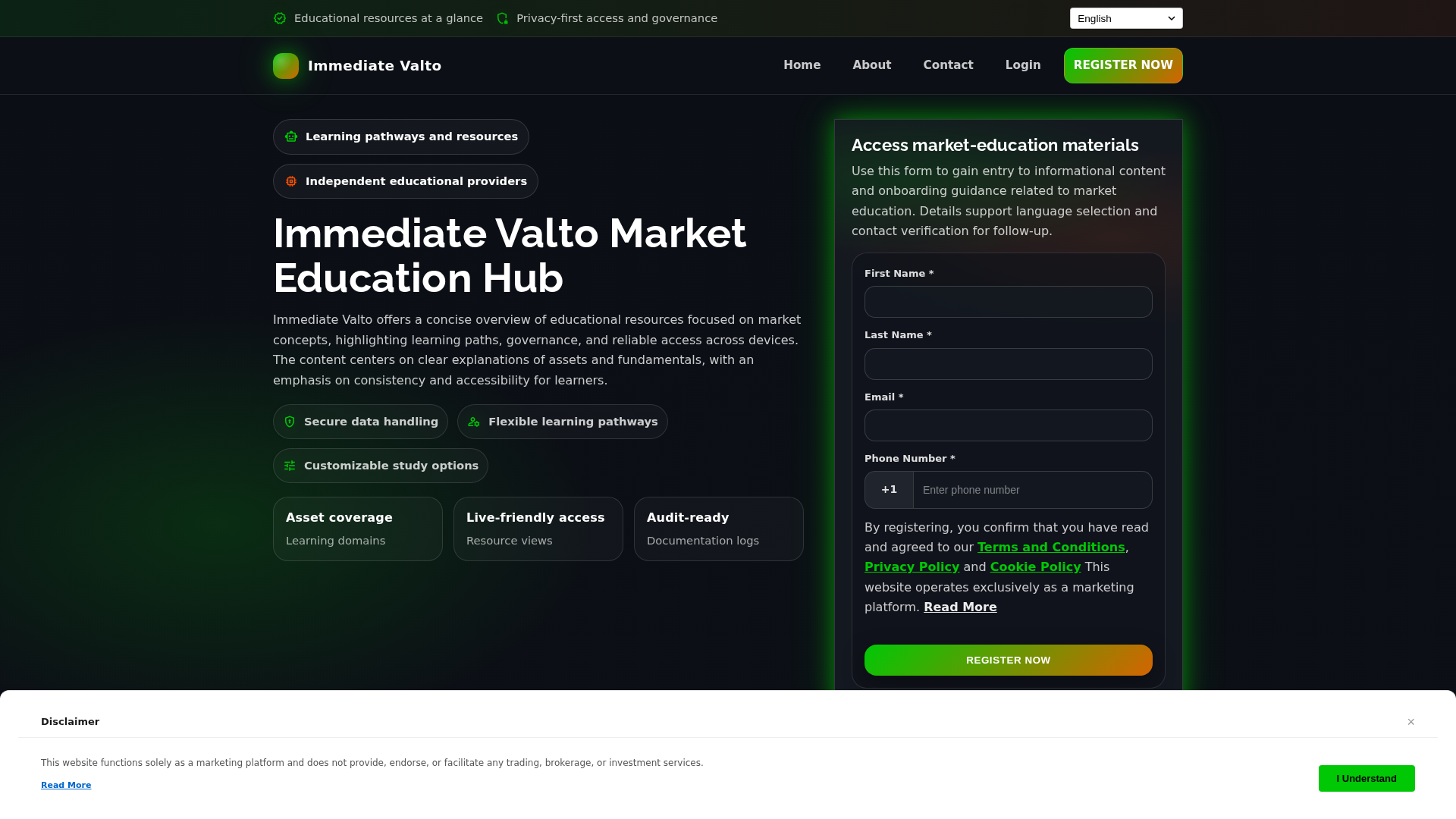 Screenshot of immediatevaltosolution.com