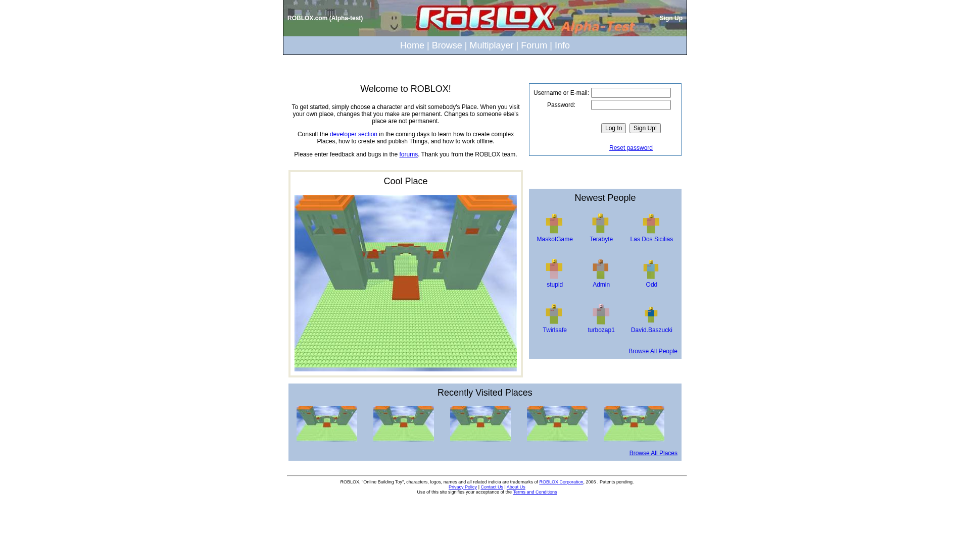 Screenshot of roblos.org
