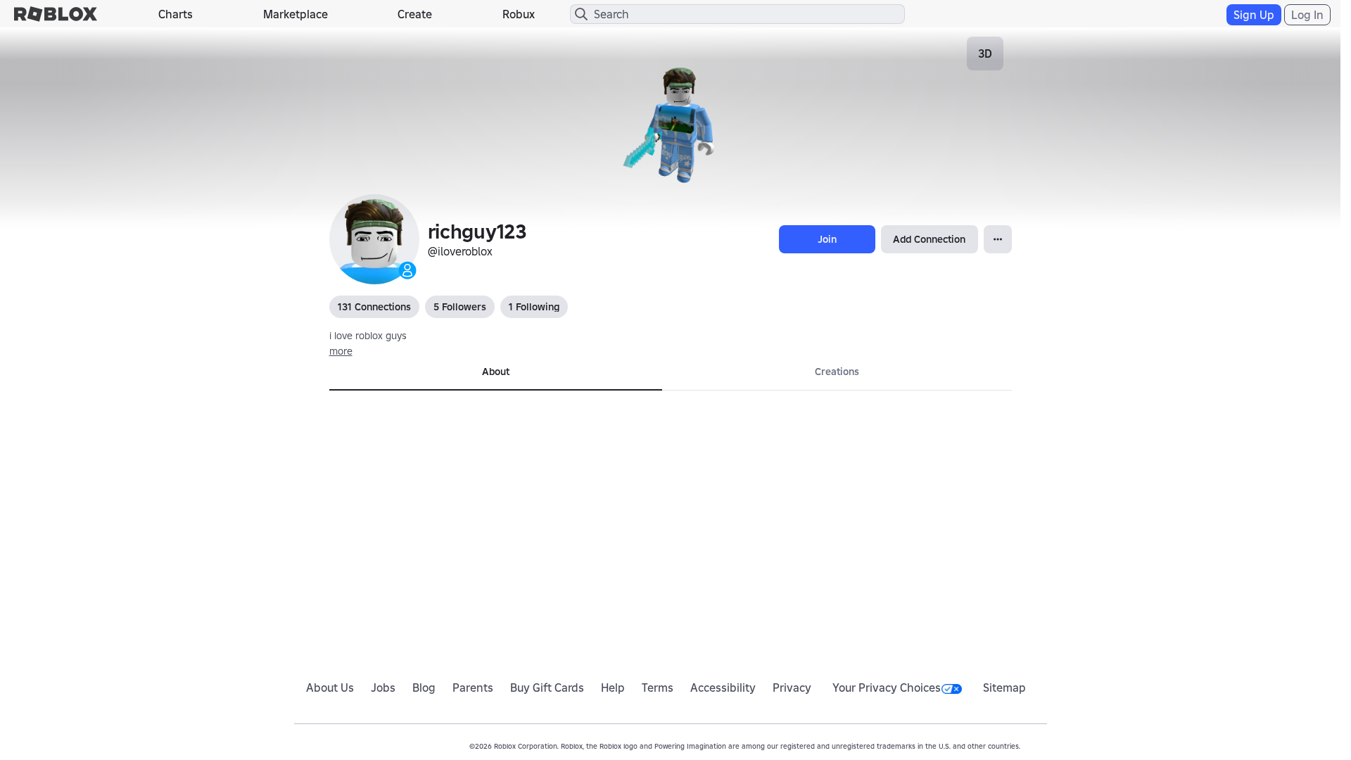 Screenshot of www.roblox.com.et
