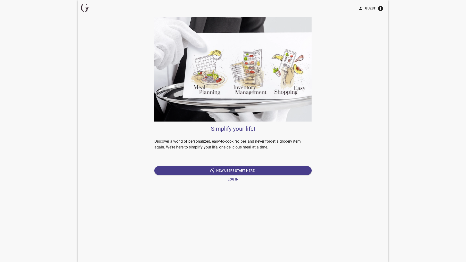 Screenshot of beta.guustav.com