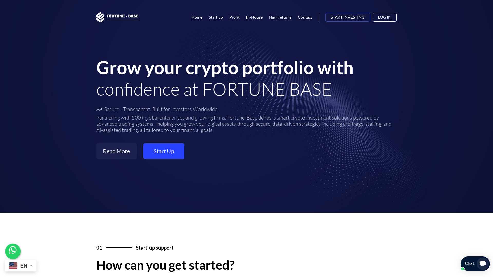 Screenshot of fortune-base.co