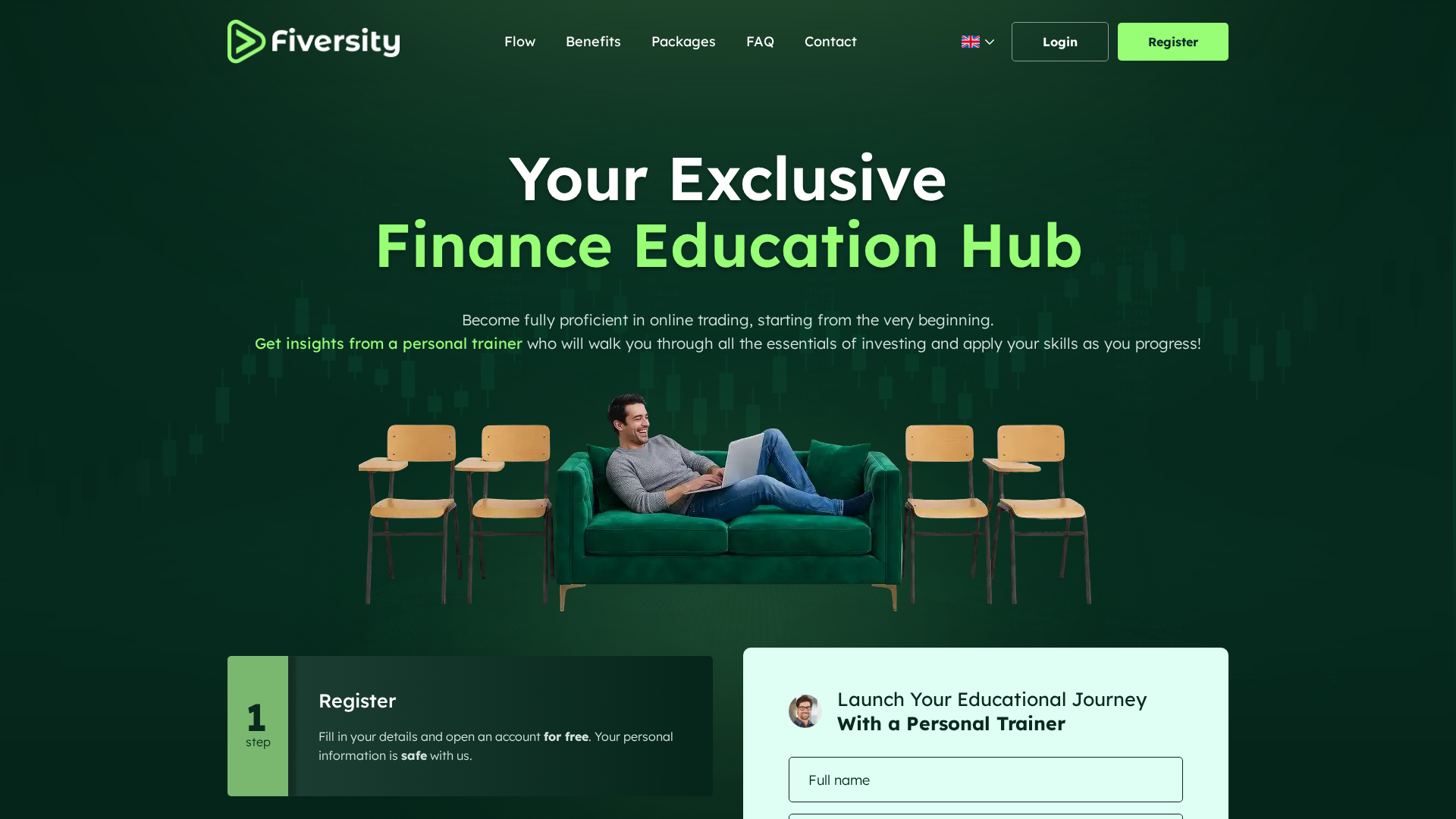 Screenshot of preg.fiversity.com