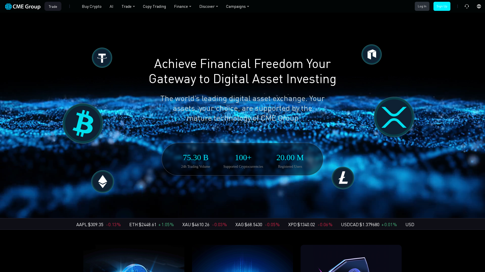 Screenshot of cme-app.com
