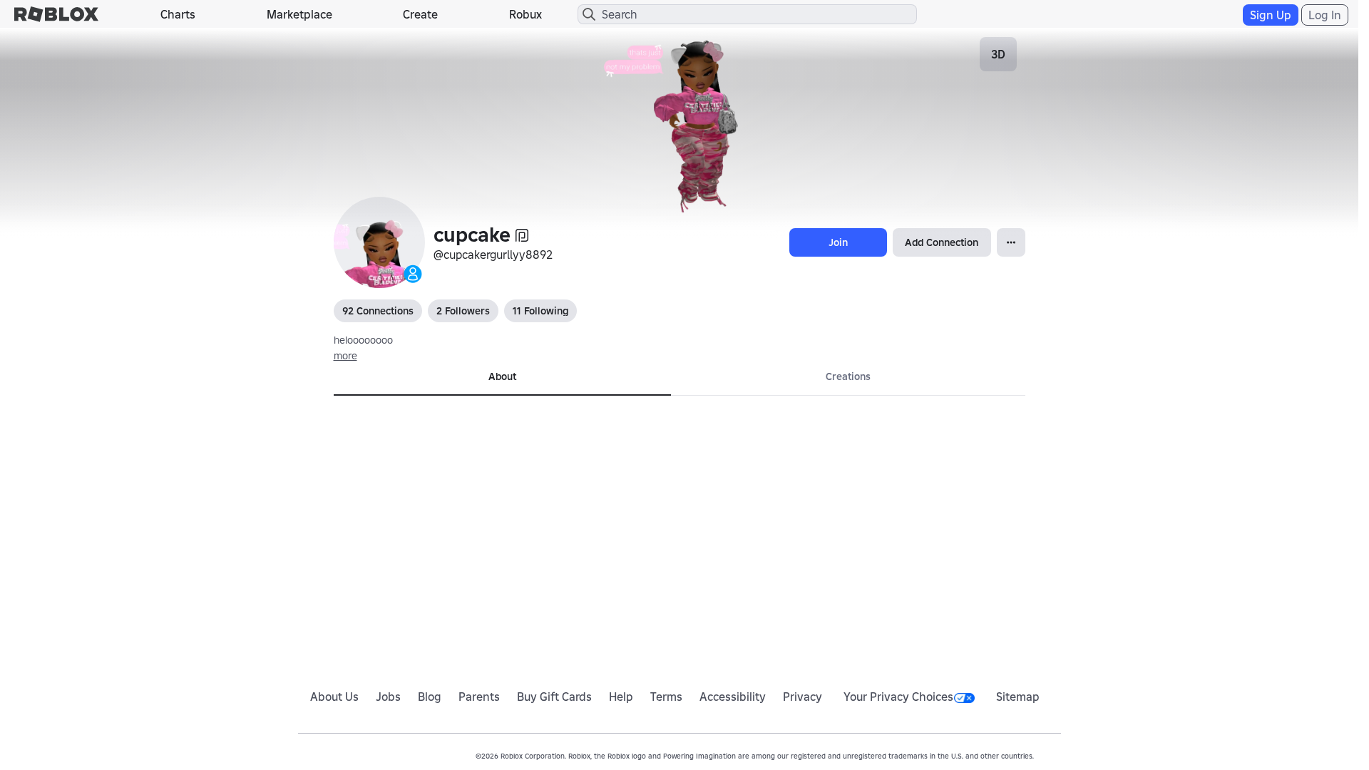 Screenshot of www.roblox.com.et