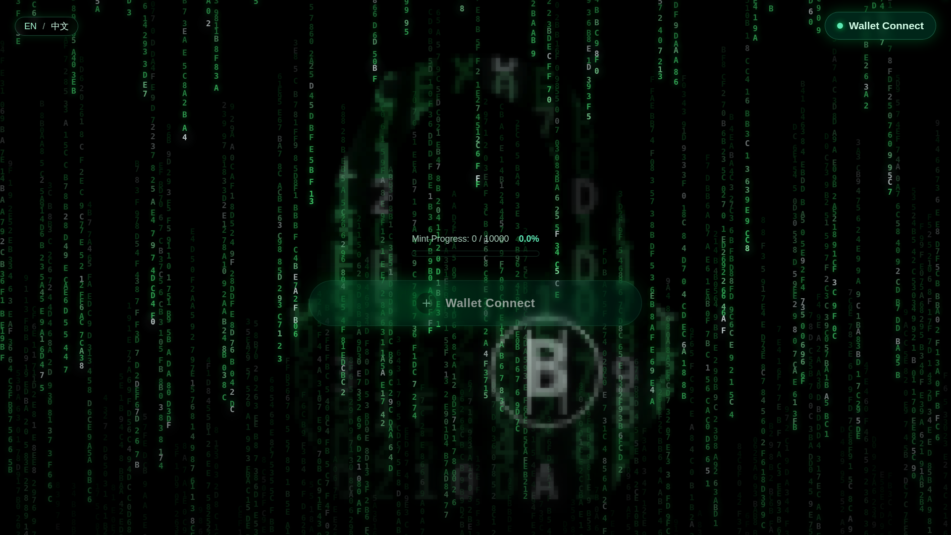 Screenshot of nft.zbctoken.com