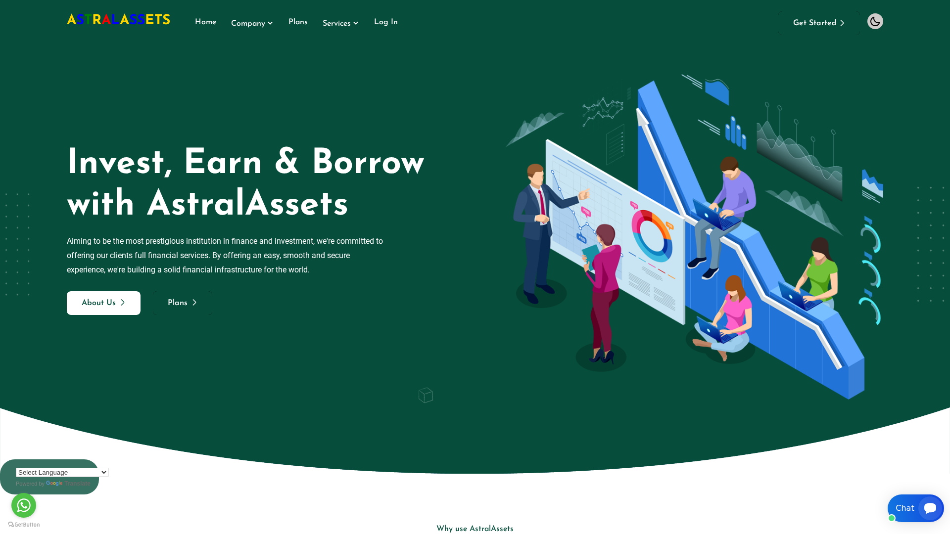 Screenshot of astralassetenterprise.org