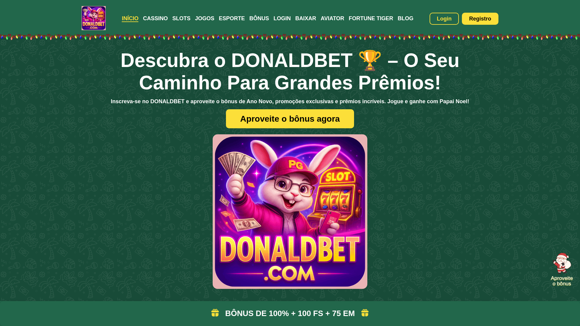 Screenshot of betdonaldbet.com