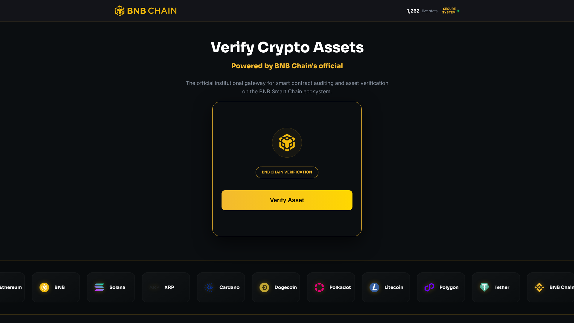Screenshot of bsccoin.org