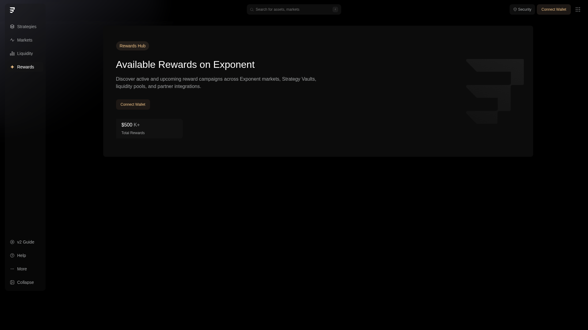 Screenshot of exponent-finances.com