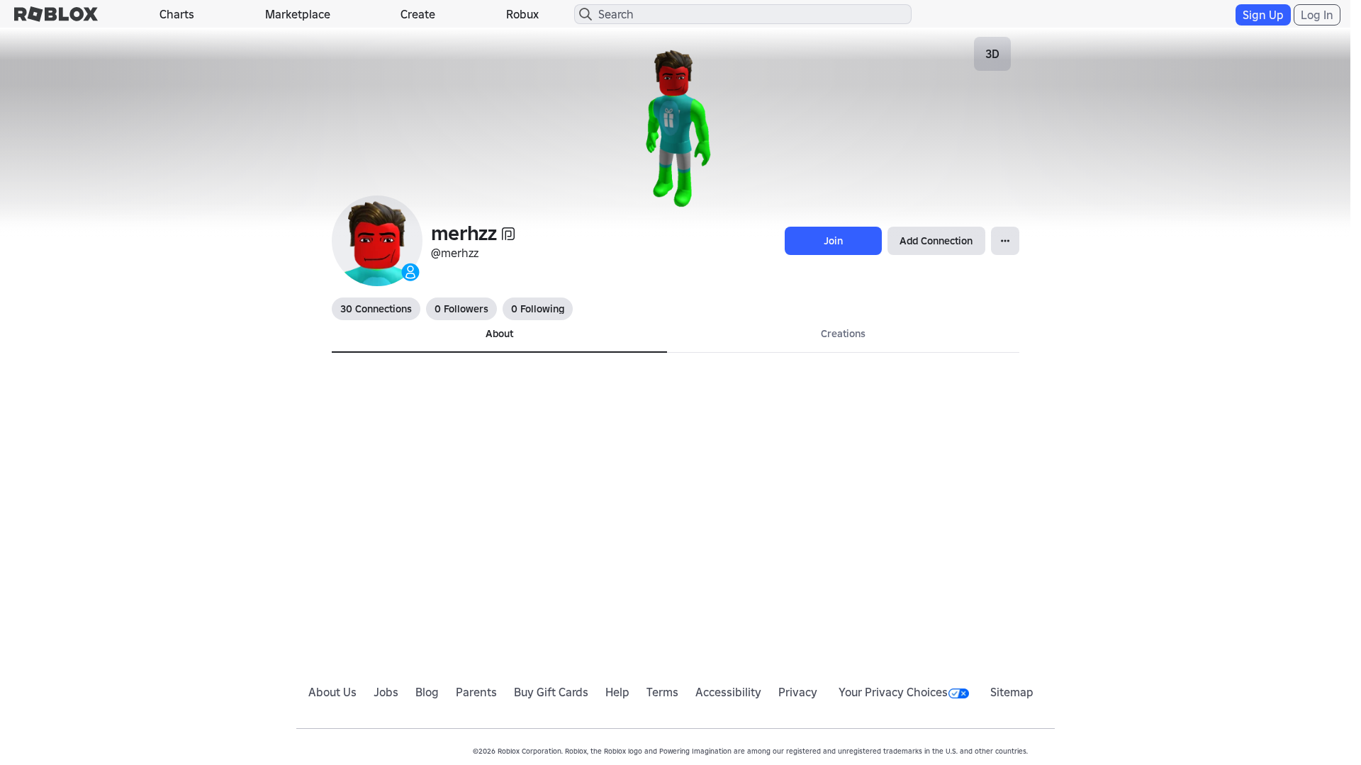 Screenshot of www.roblox.com.gr