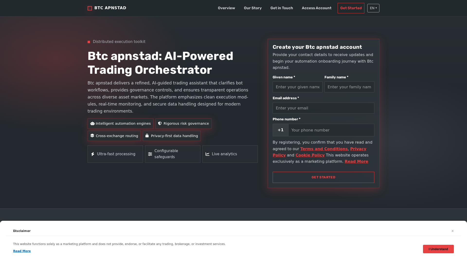 Screenshot of btcapnstad.click