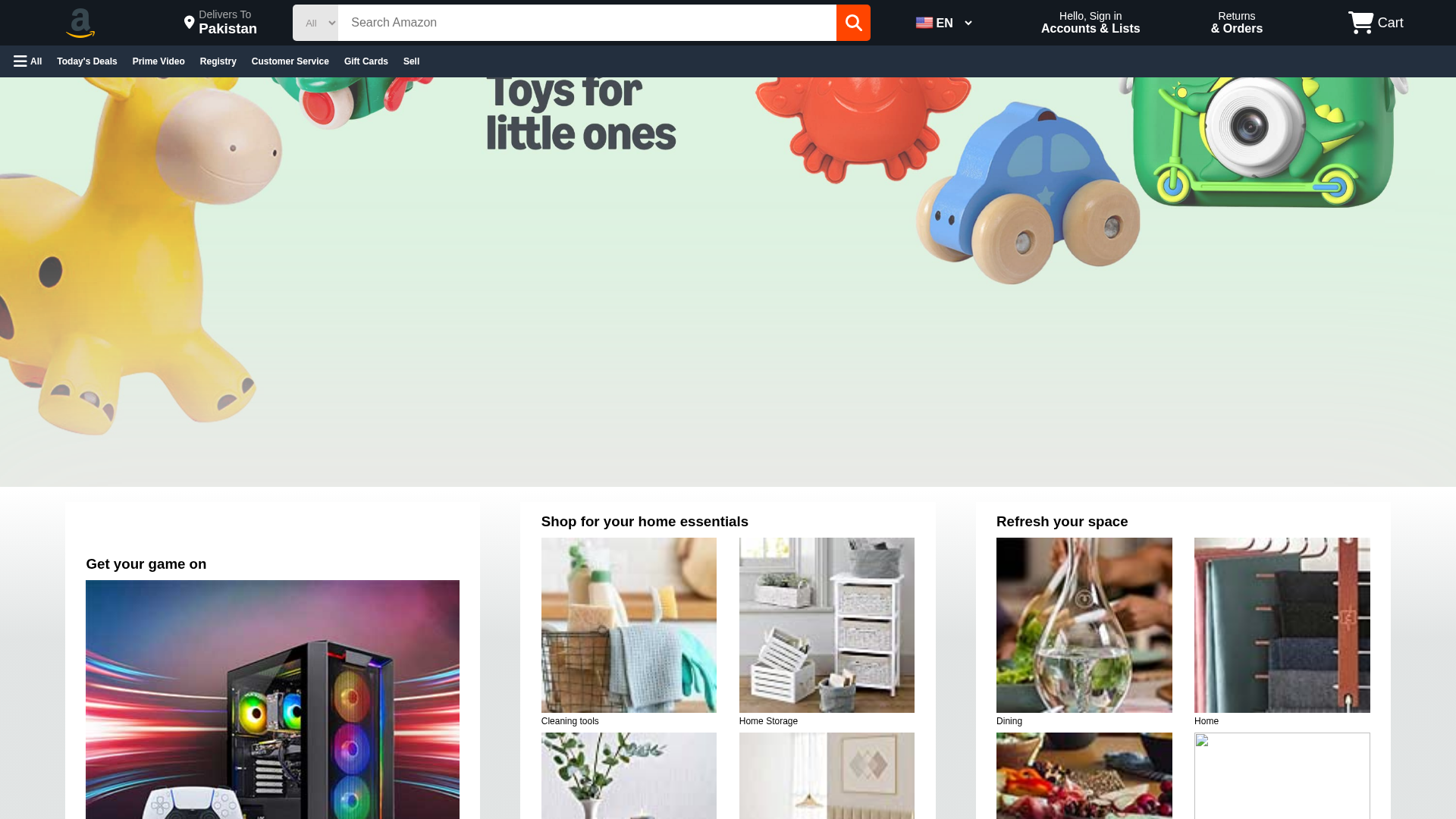 Screenshot of amazonpk-clone.vercel.app