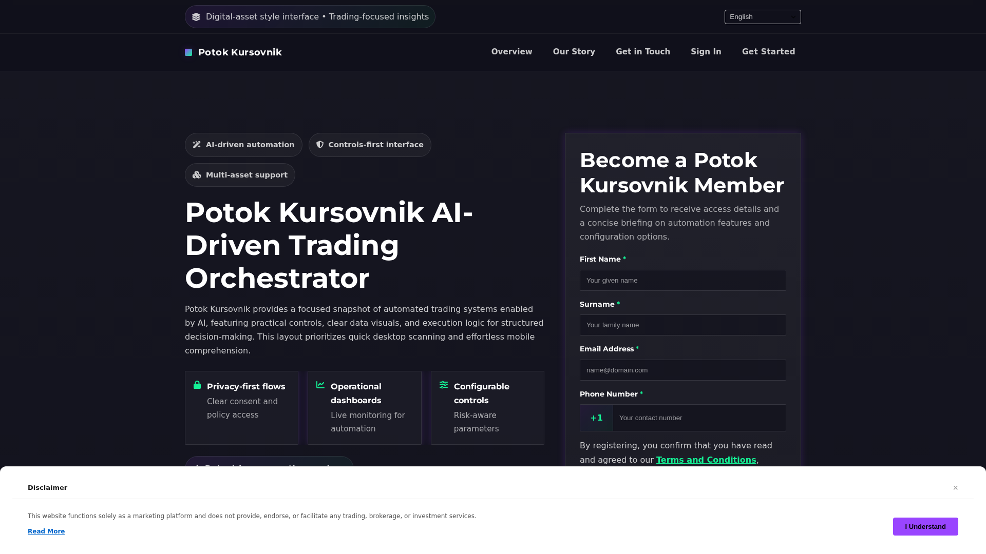 Screenshot of potokkursovnik.click