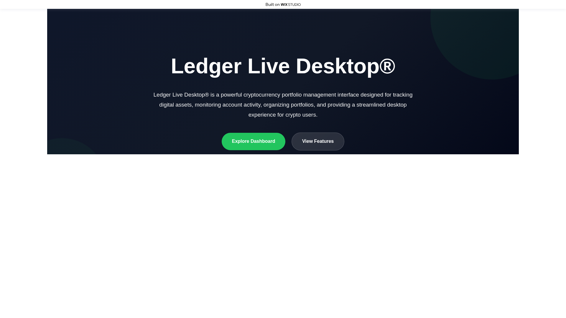 Screenshot of livedesktop-enus.wixstudio.com