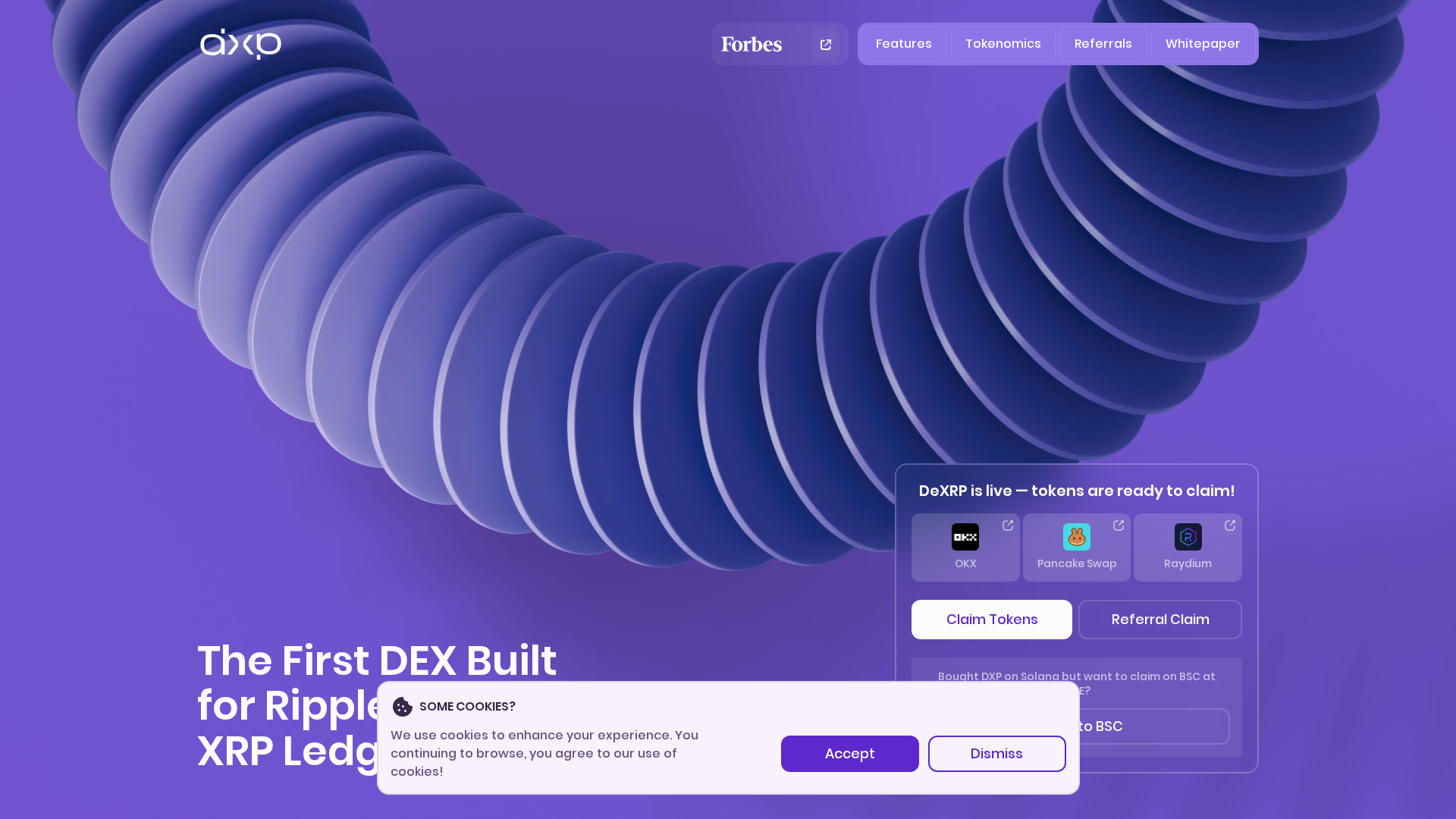 Screenshot of dex1rp.org
