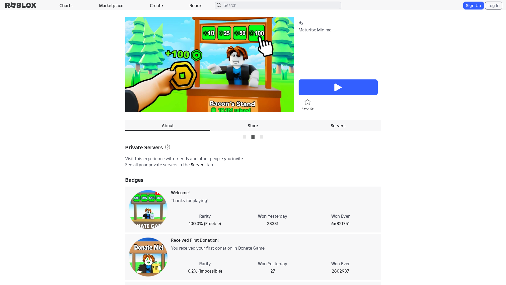 Screenshot of www.roblox.com.et