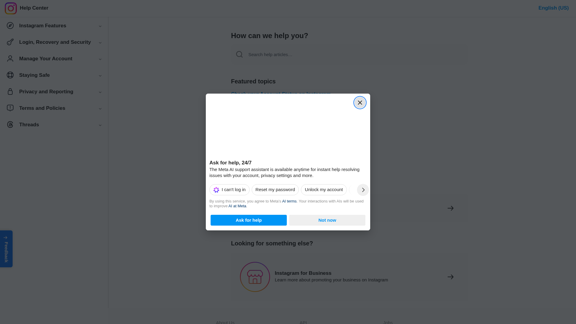 Screenshot of meta-verificationportal.com