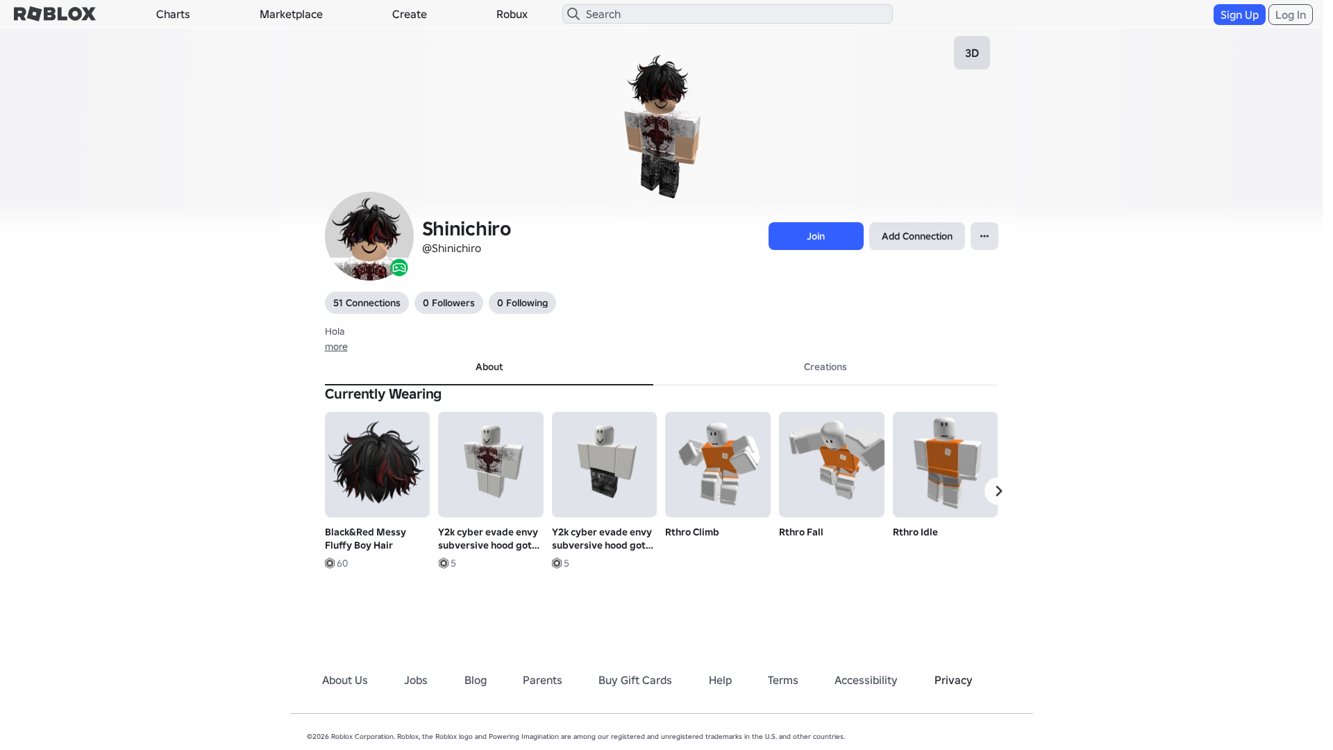 Screenshot of www.roblox.com.ml