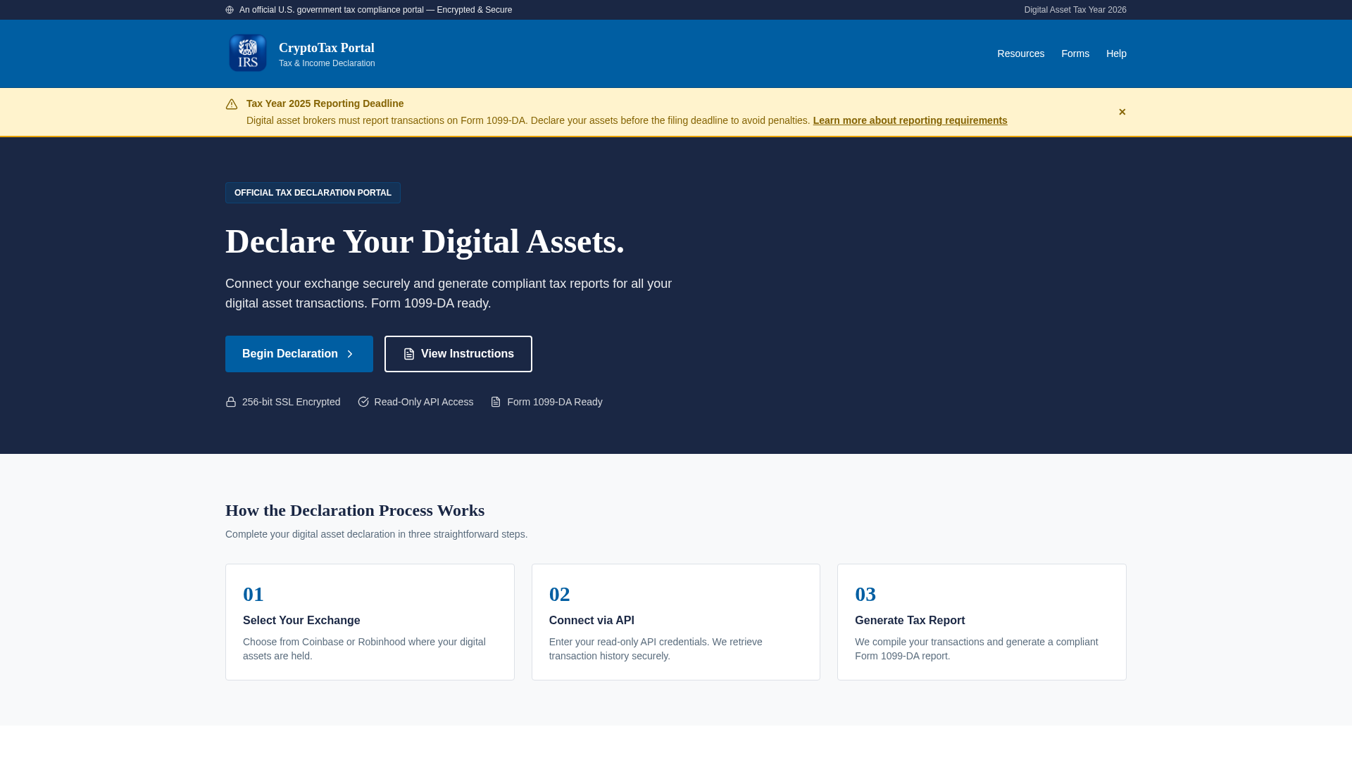 Screenshot of irsgovtax.xyz