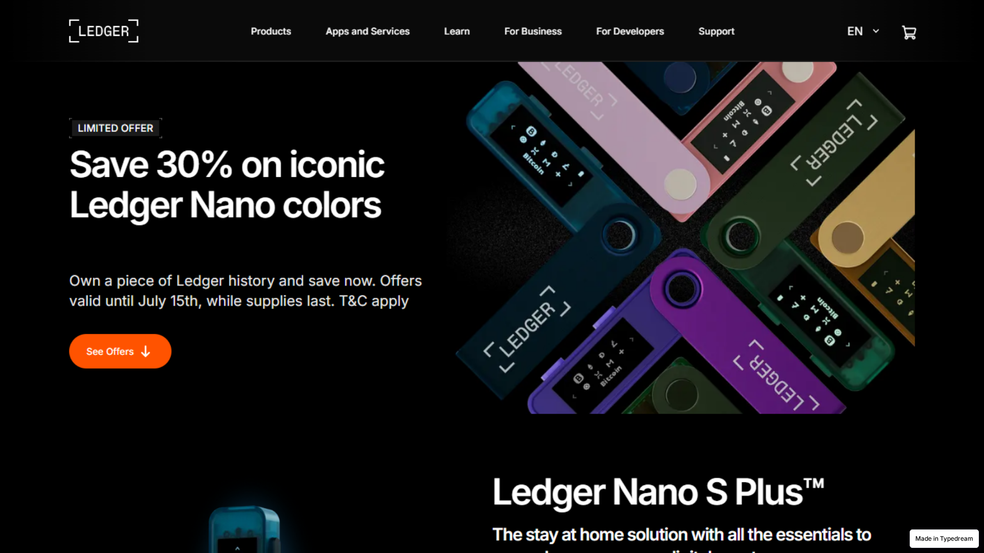 Screenshot of ledgr-live-desktop-cloud.typedream.app