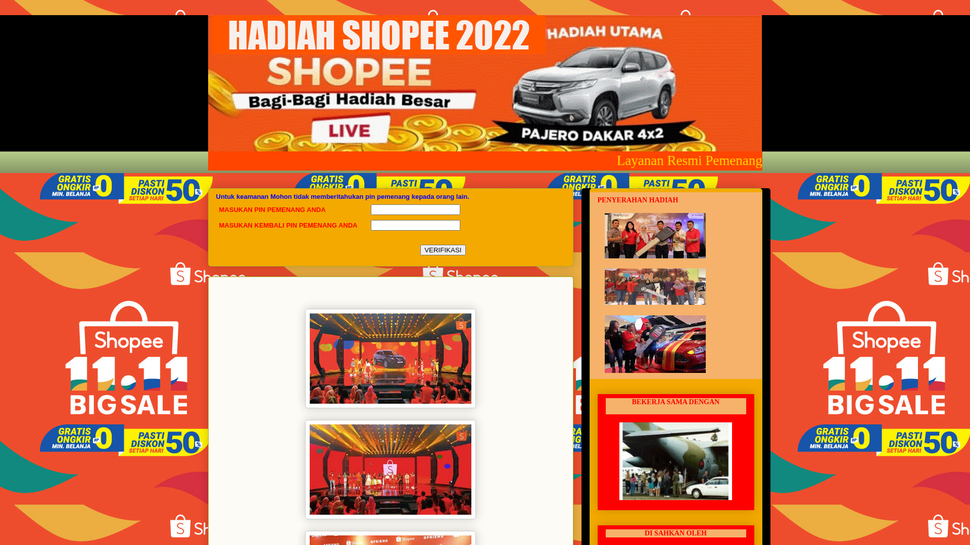 Screenshot of www.infolayananshopee.blogspot.com