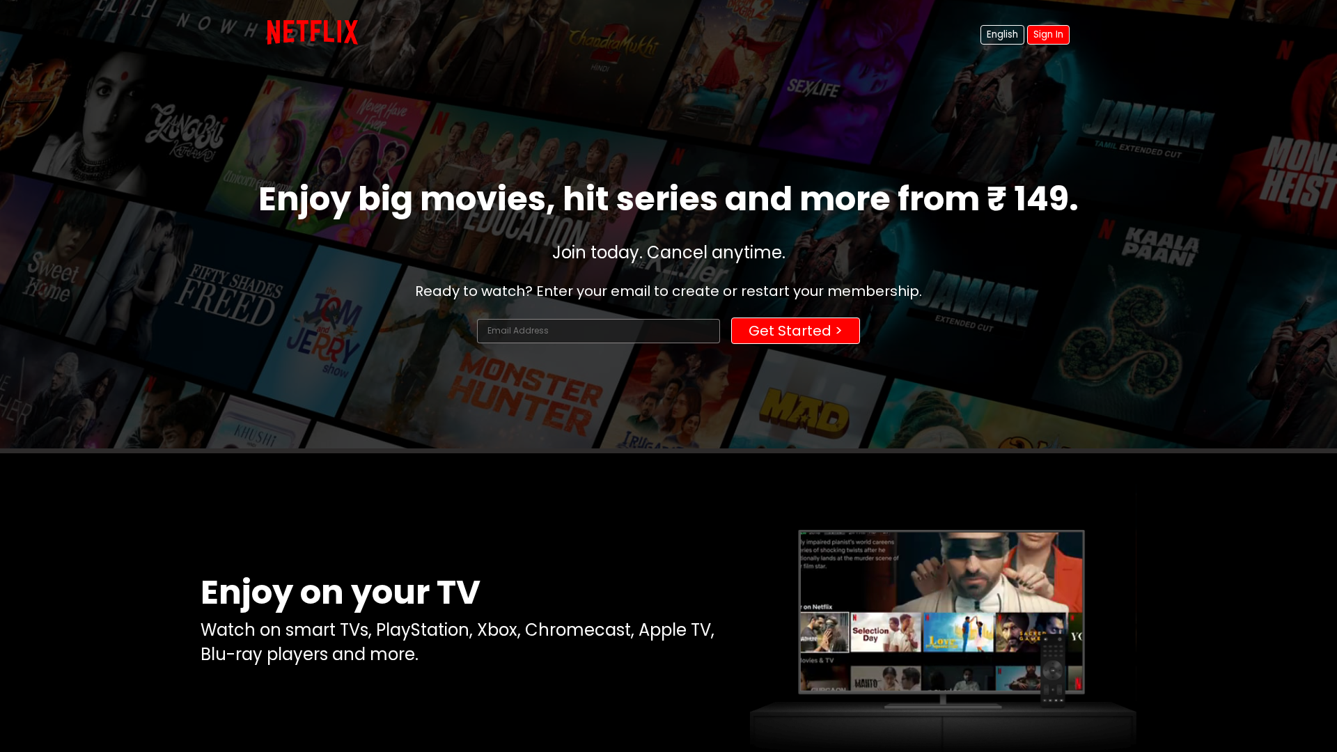 Screenshot of www.netflix-clone-gamma-lemon-66.vercel.app