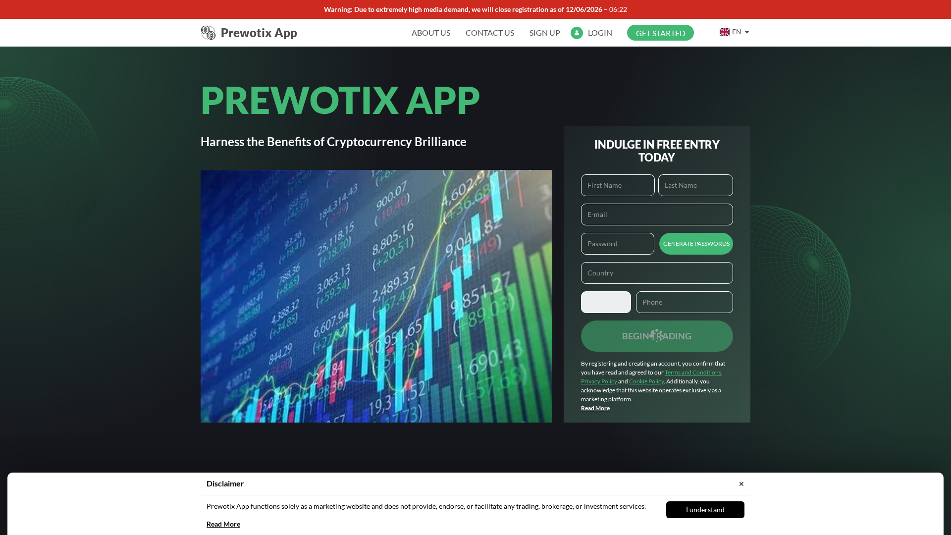 Screenshot of prewotixapp-soft-com.financecryptoworld.com