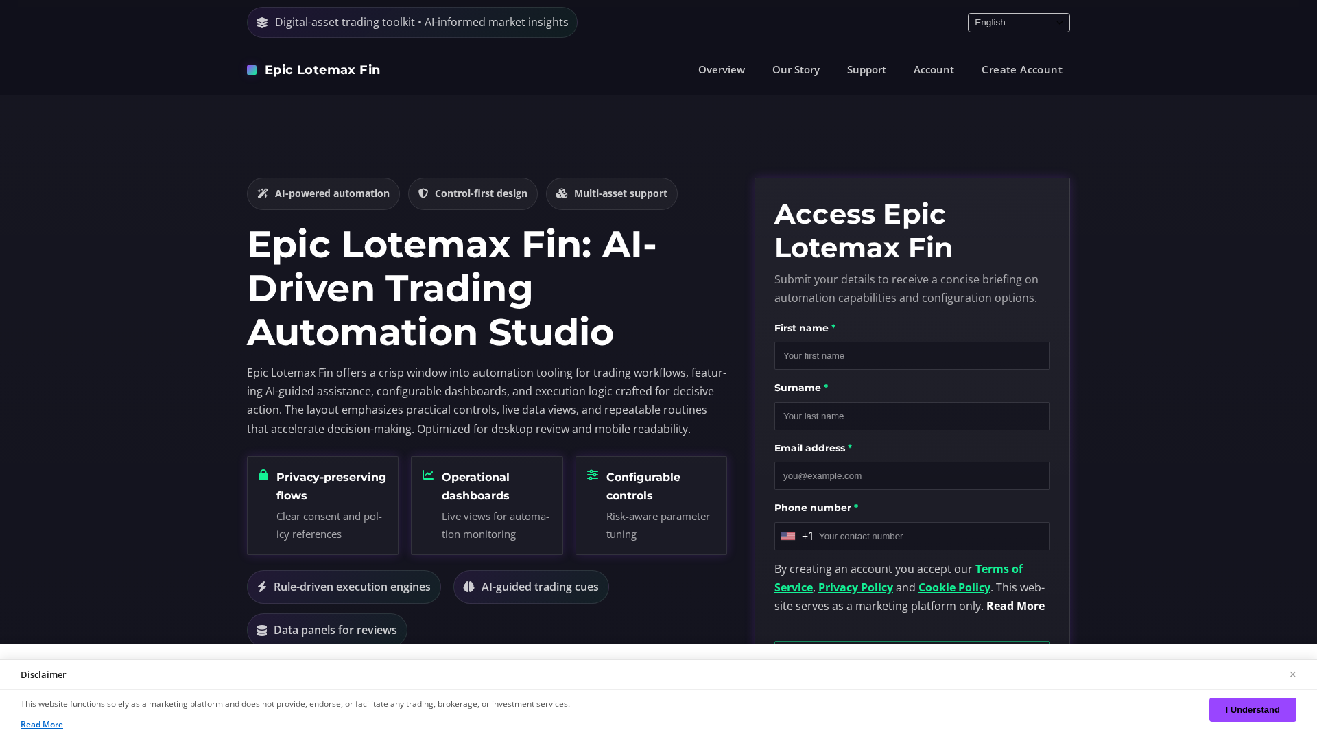 Screenshot of epiclotemaxfin.pro
