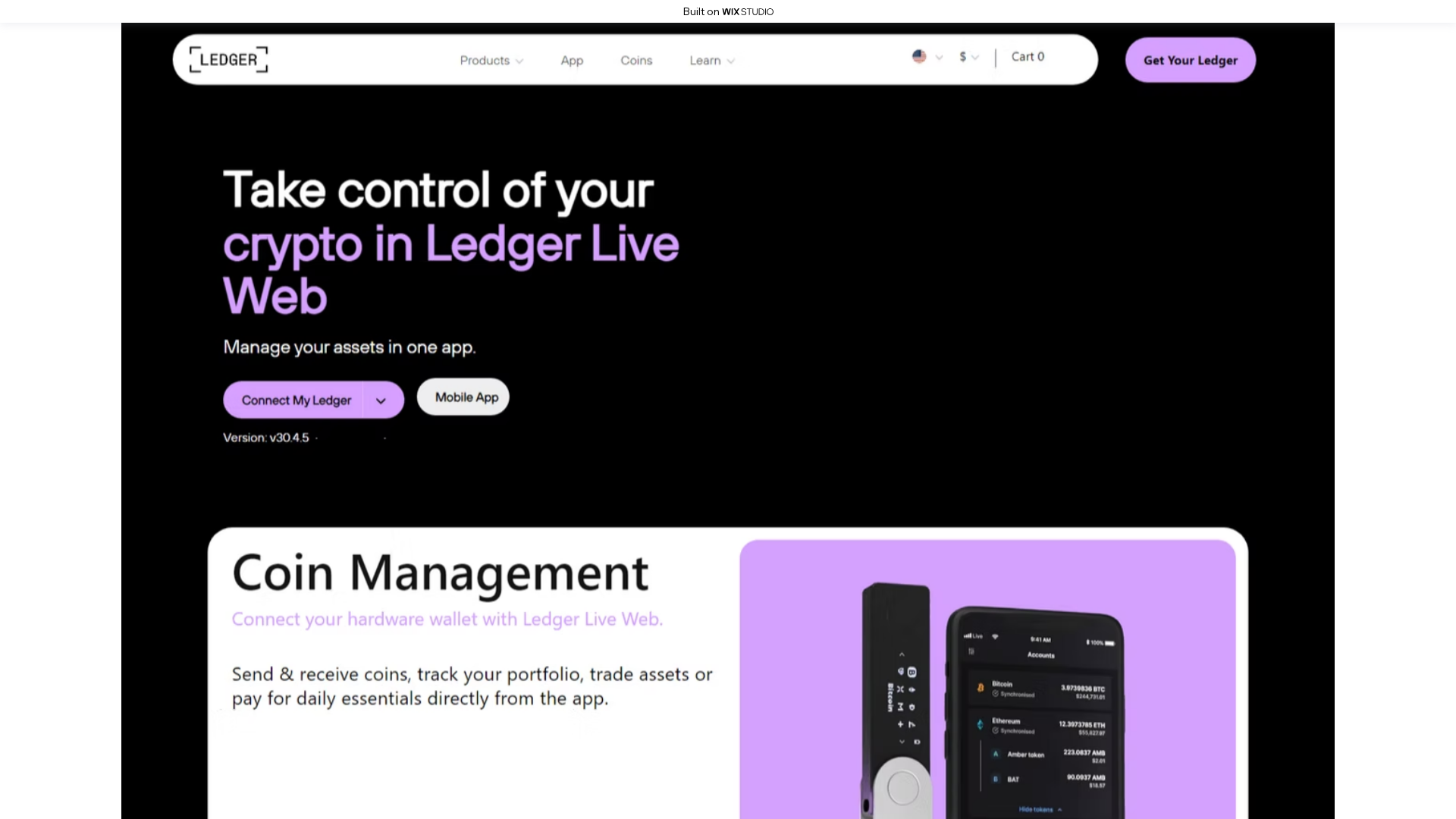 Screenshot of livestarts-platform.wixstudio.com