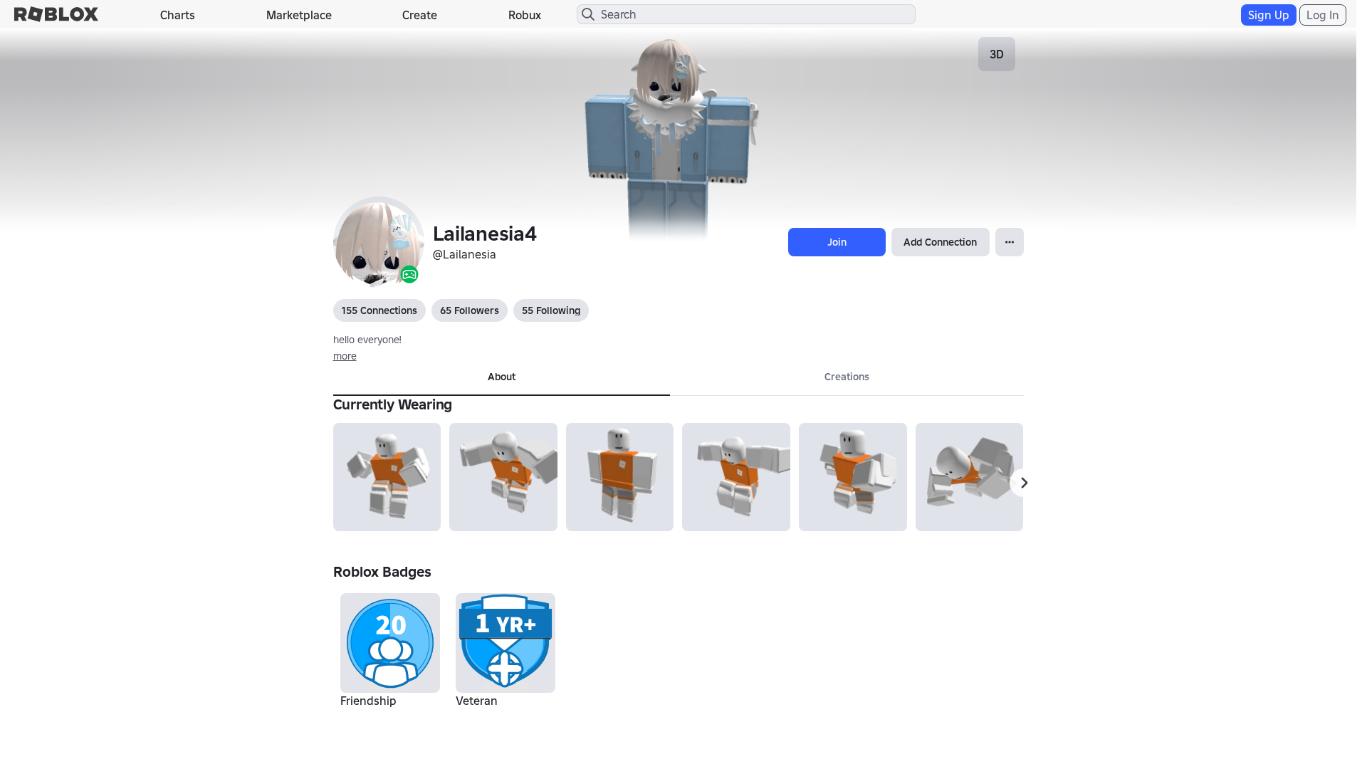 Screenshot of www.roblox.ly