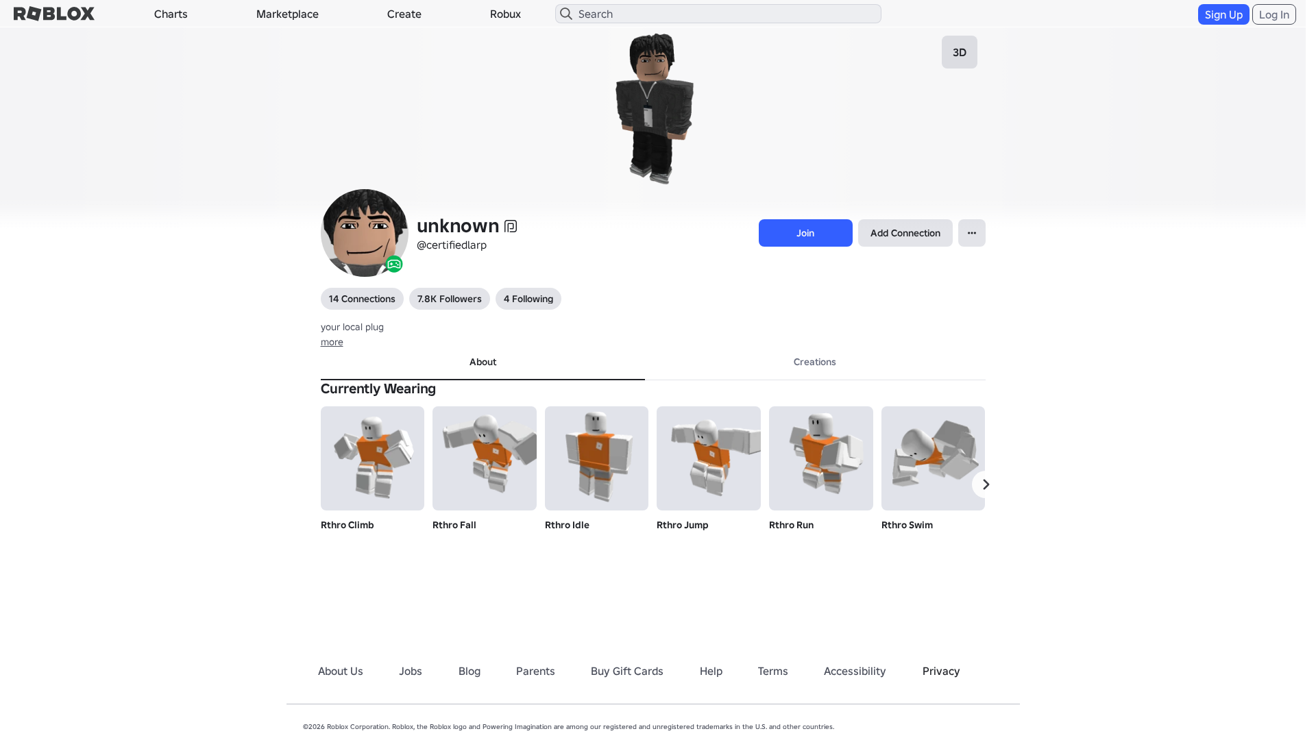 Screenshot of www.roblox.com.ml