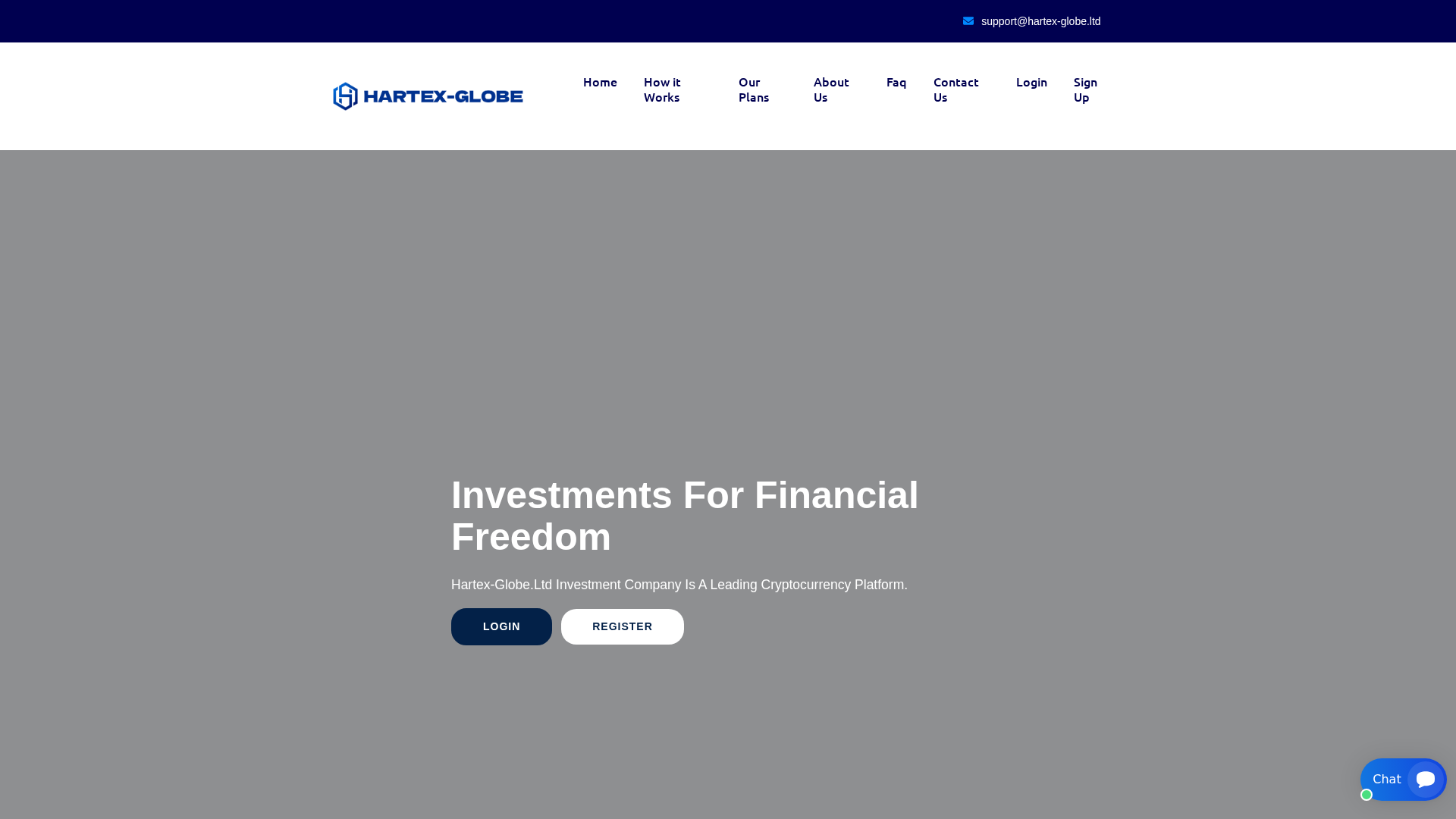 Screenshot of hartex-globe.ltd