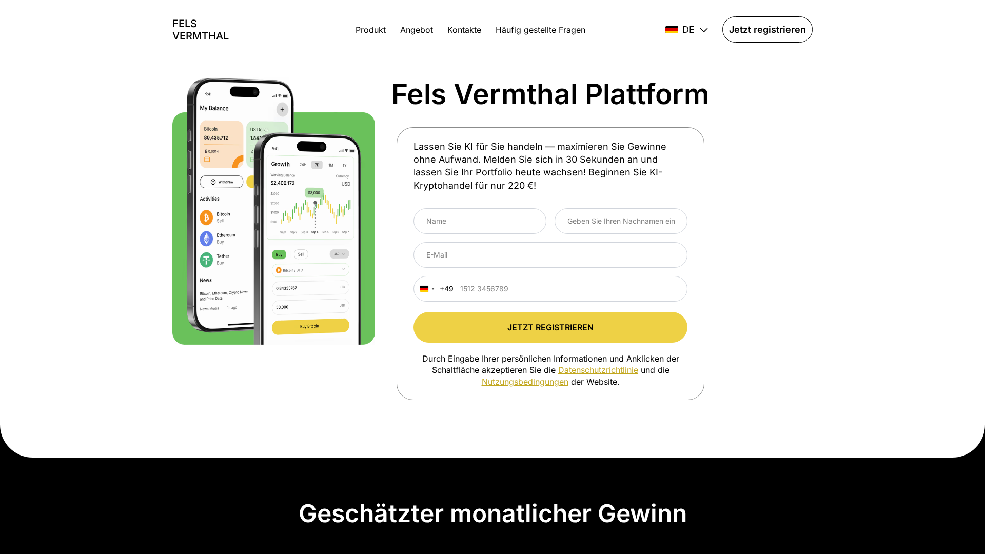 Screenshot of fels-vermthal.com