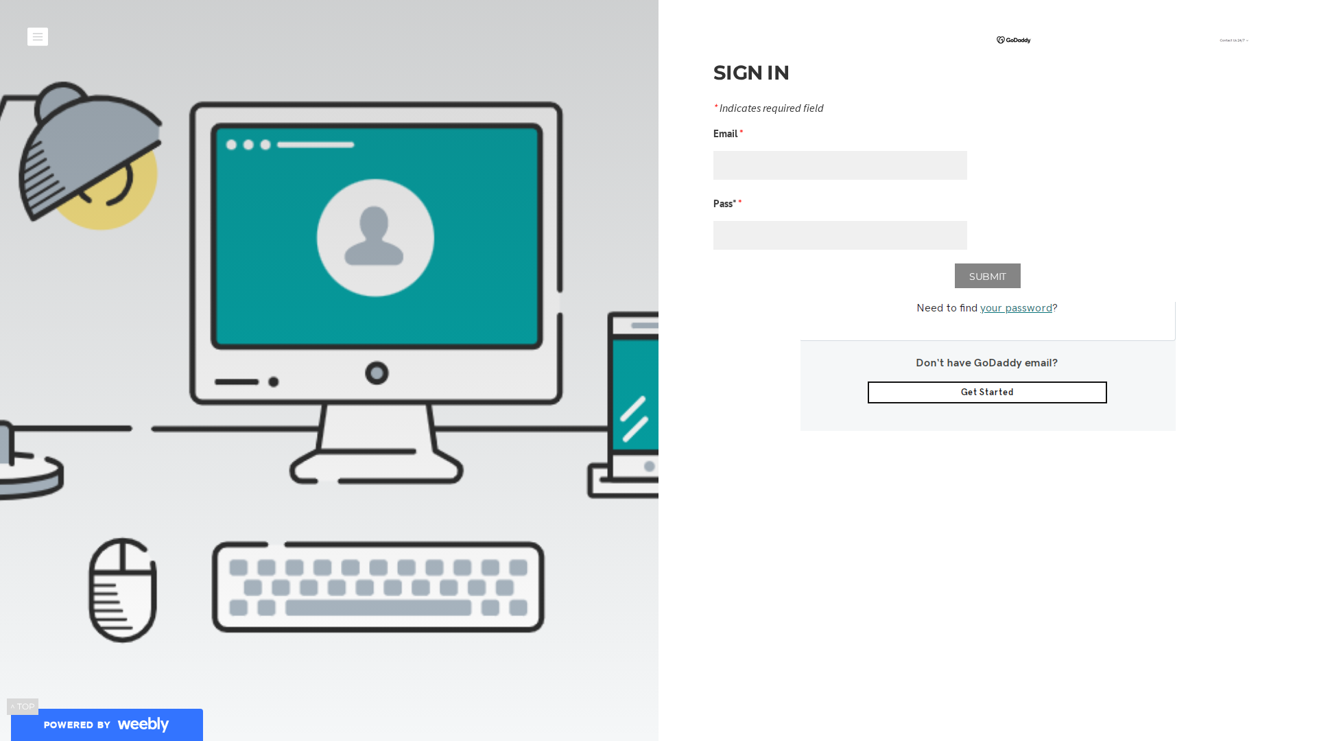 Screenshot of gddyioridms.weebly.com