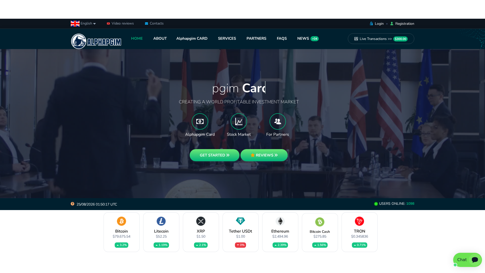 Screenshot of fx-alphapgim.com