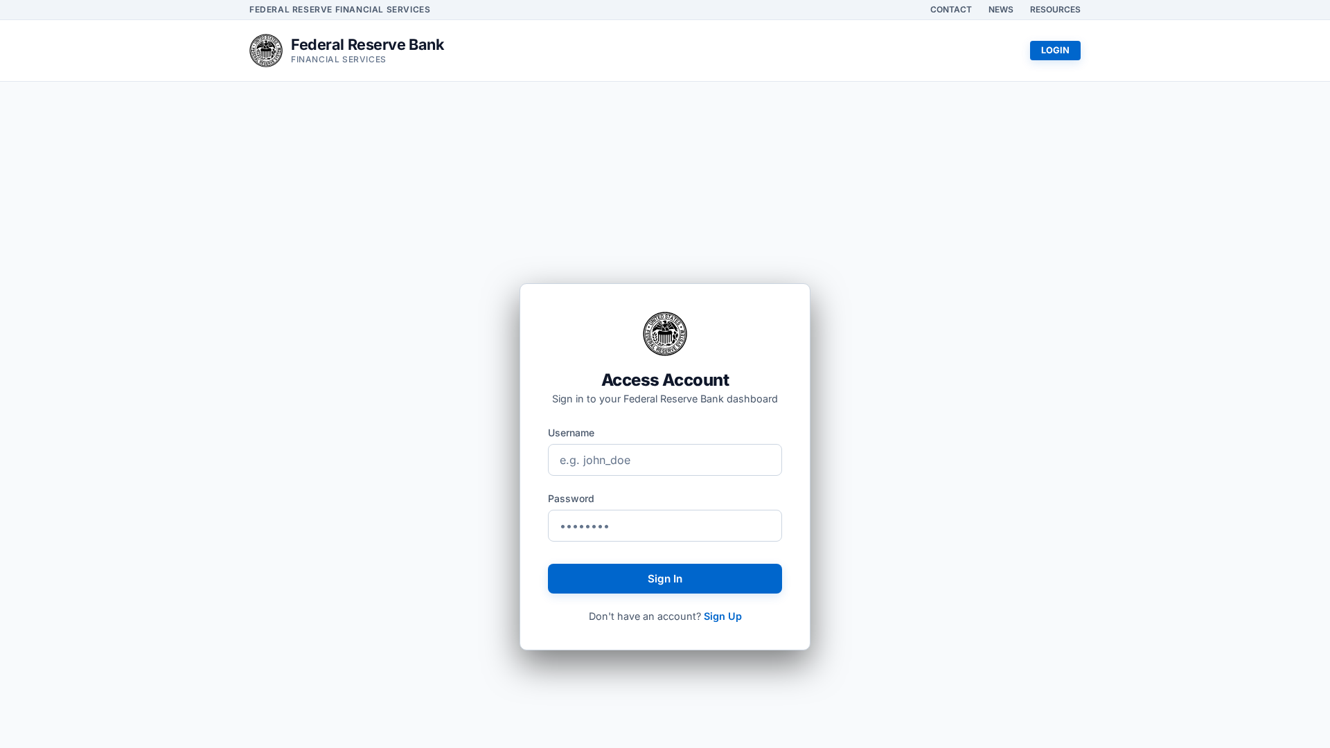 Screenshot of frbservices.co