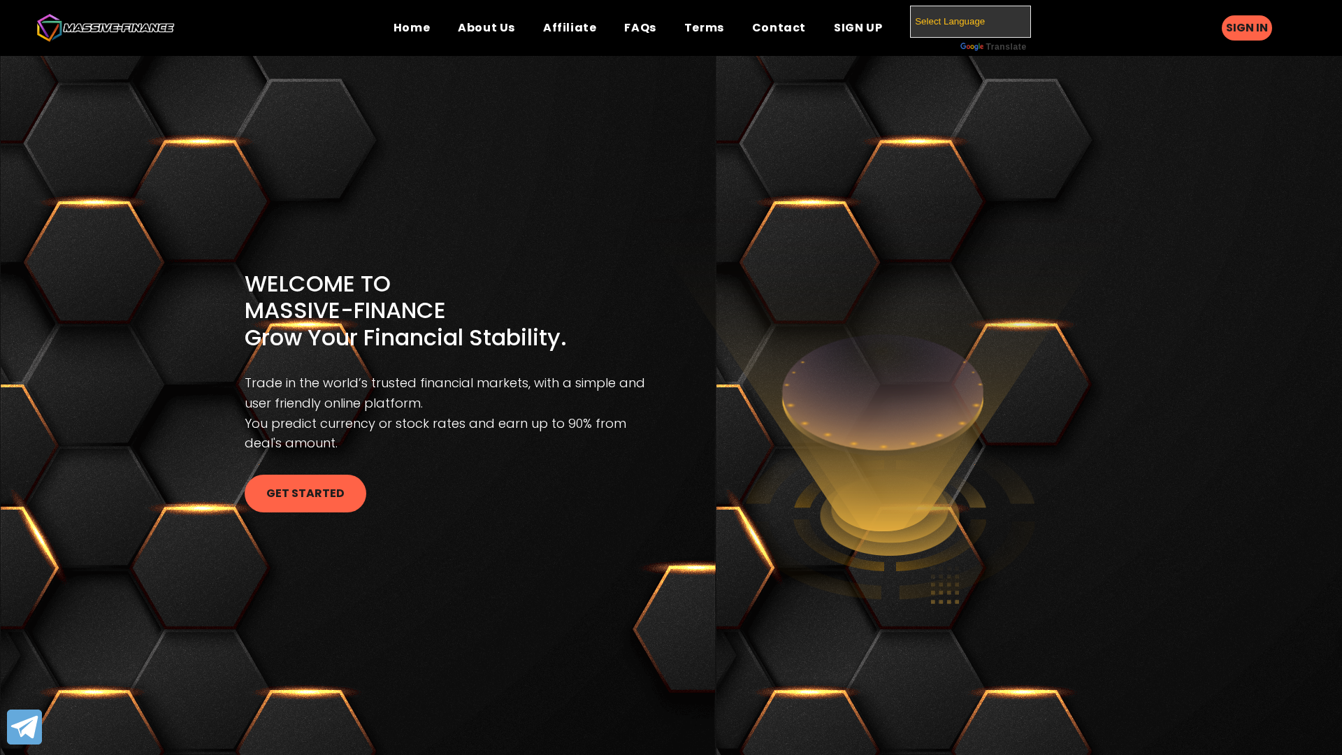 Screenshot of massive-finnance.net