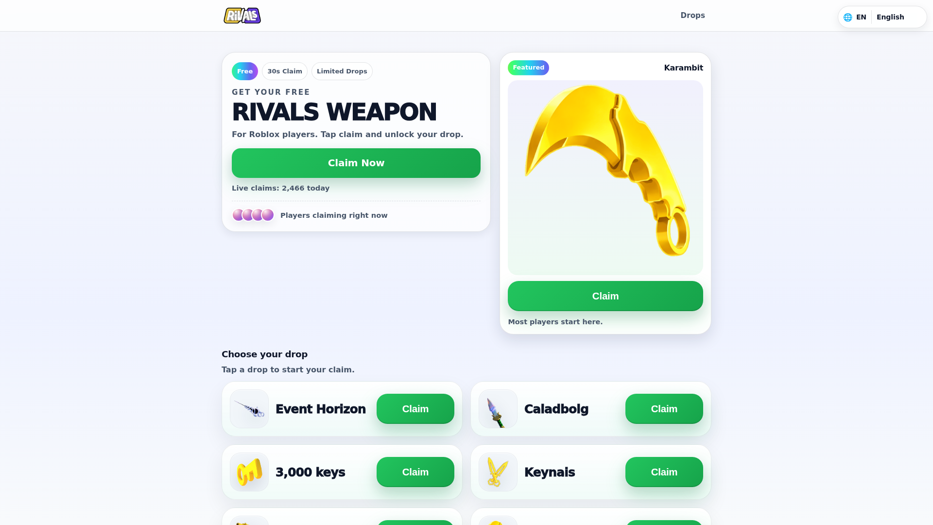 Screenshot of rinals.pages.dev