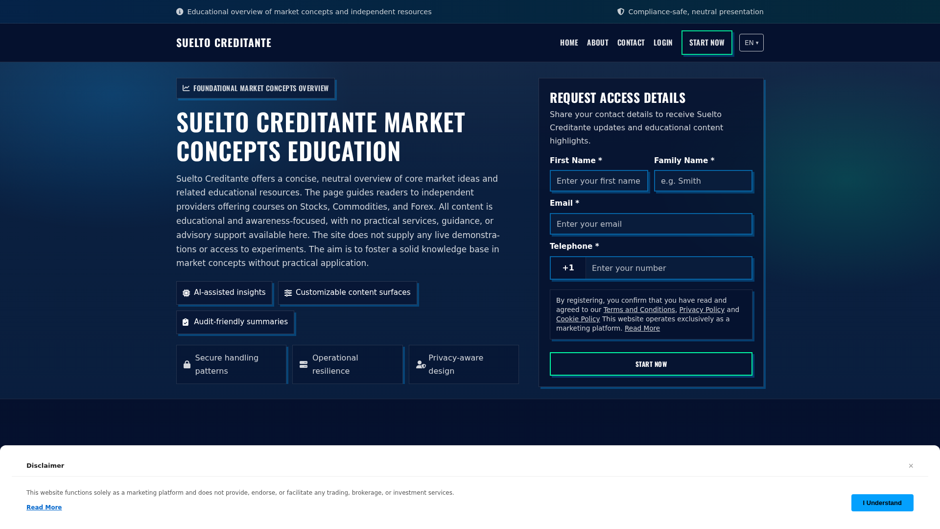 Screenshot of suelto-creditantesolution.com