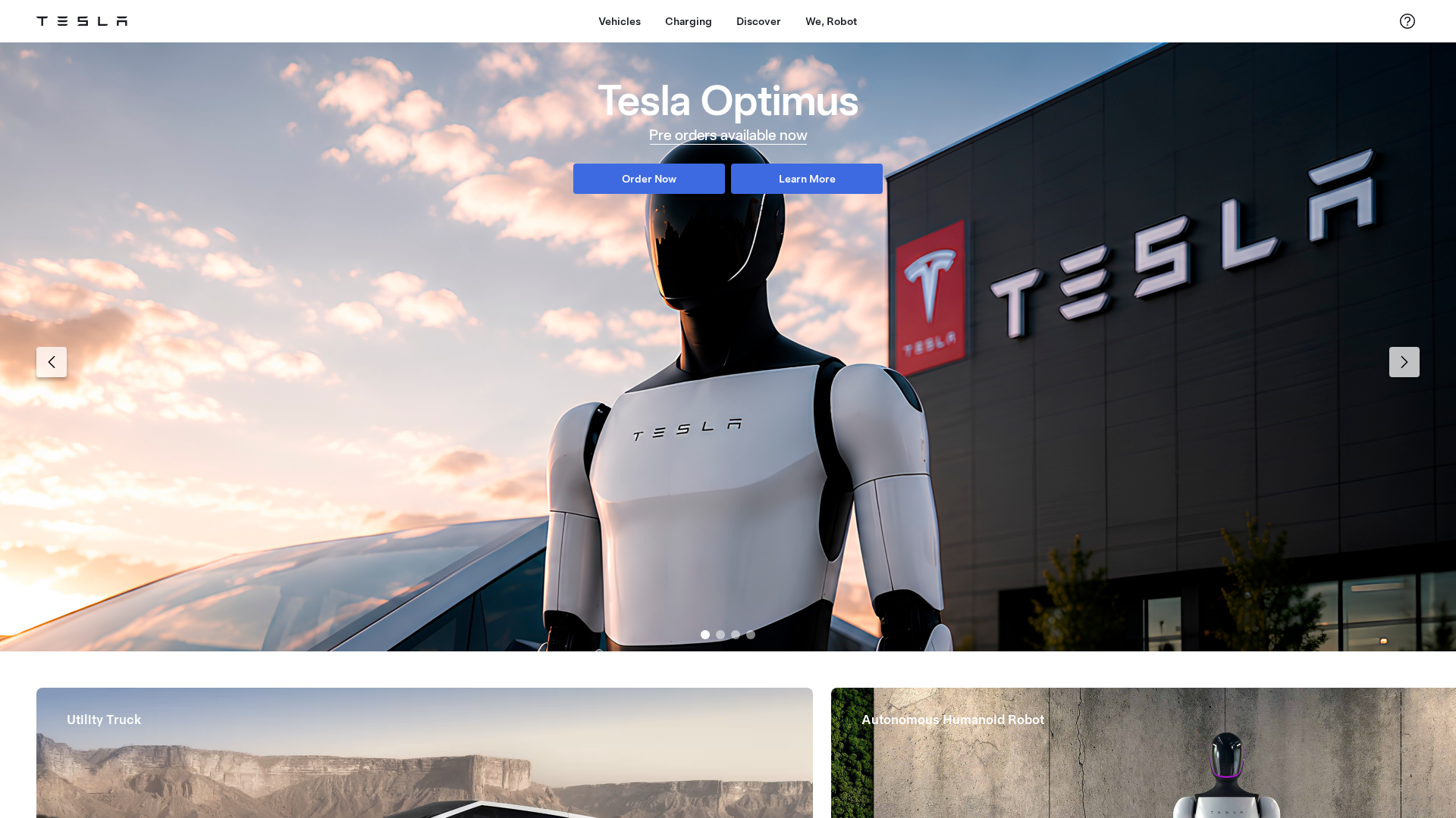 Screenshot of enrollment-tesla.com