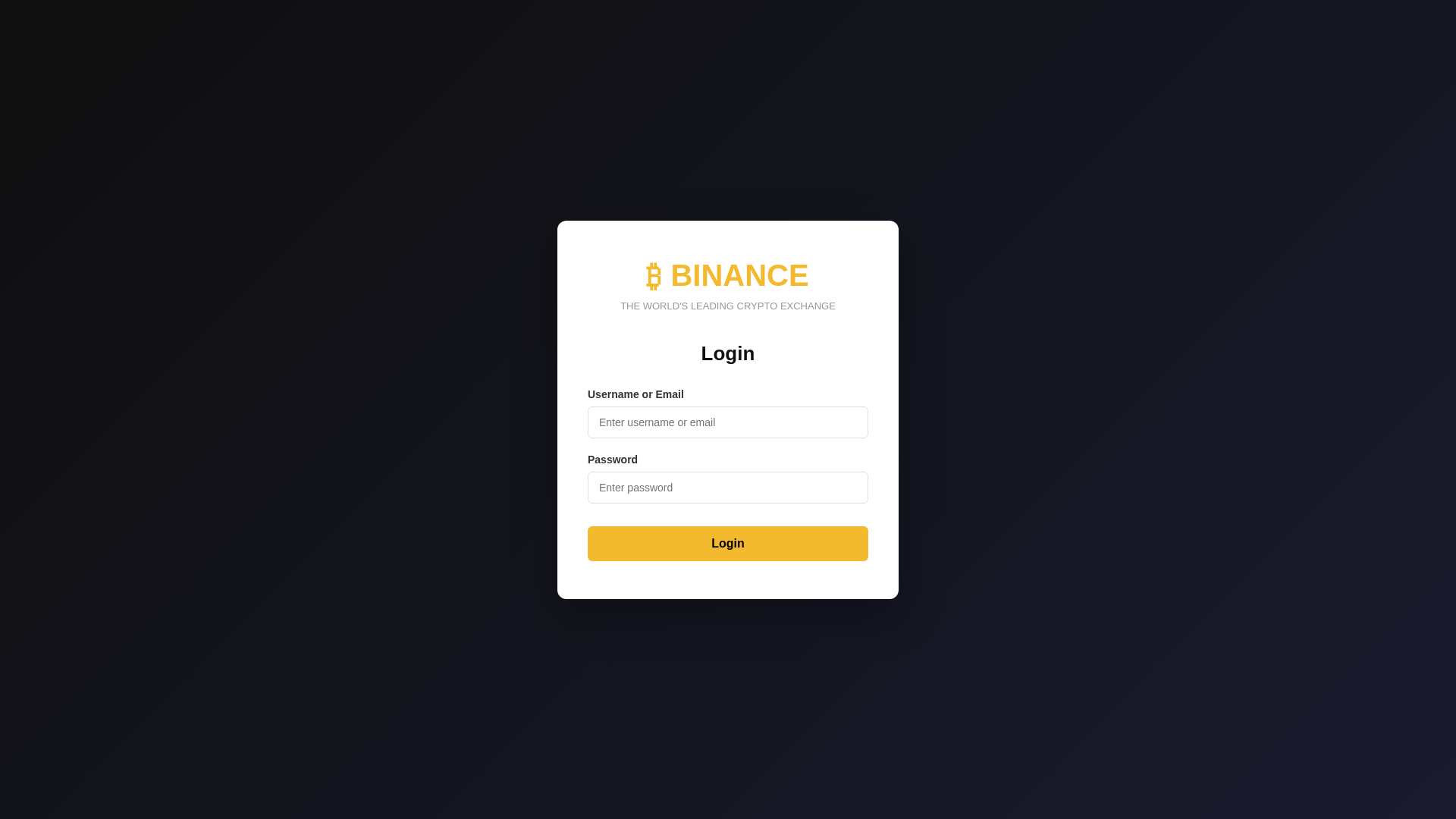 Screenshot of c-binance.github.io